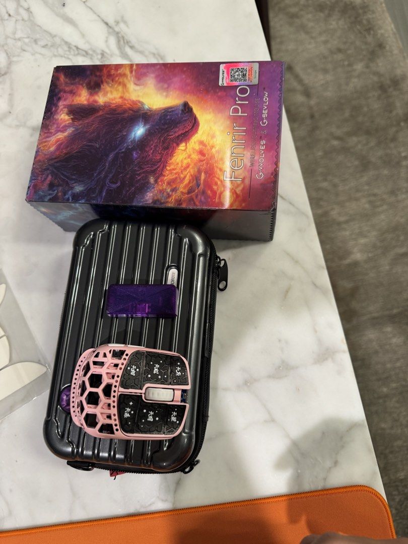 G-Wolves Fenrir Pro Wireless Gaming Mouse - Pink454033103935262720