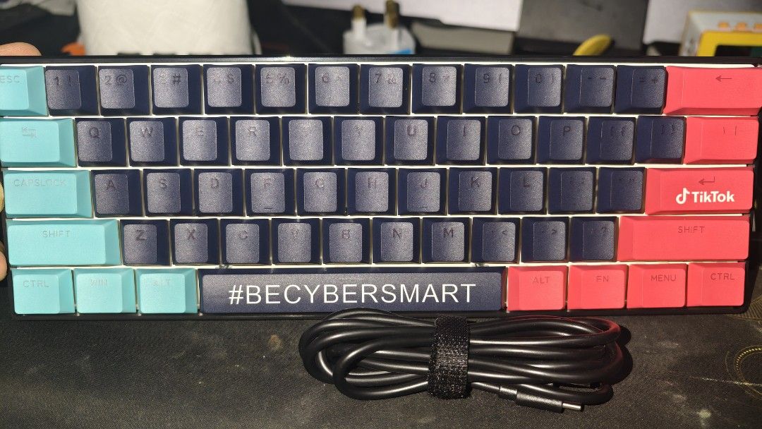 H61K Mechanical Keyboard - Brown Switches454137400568074241