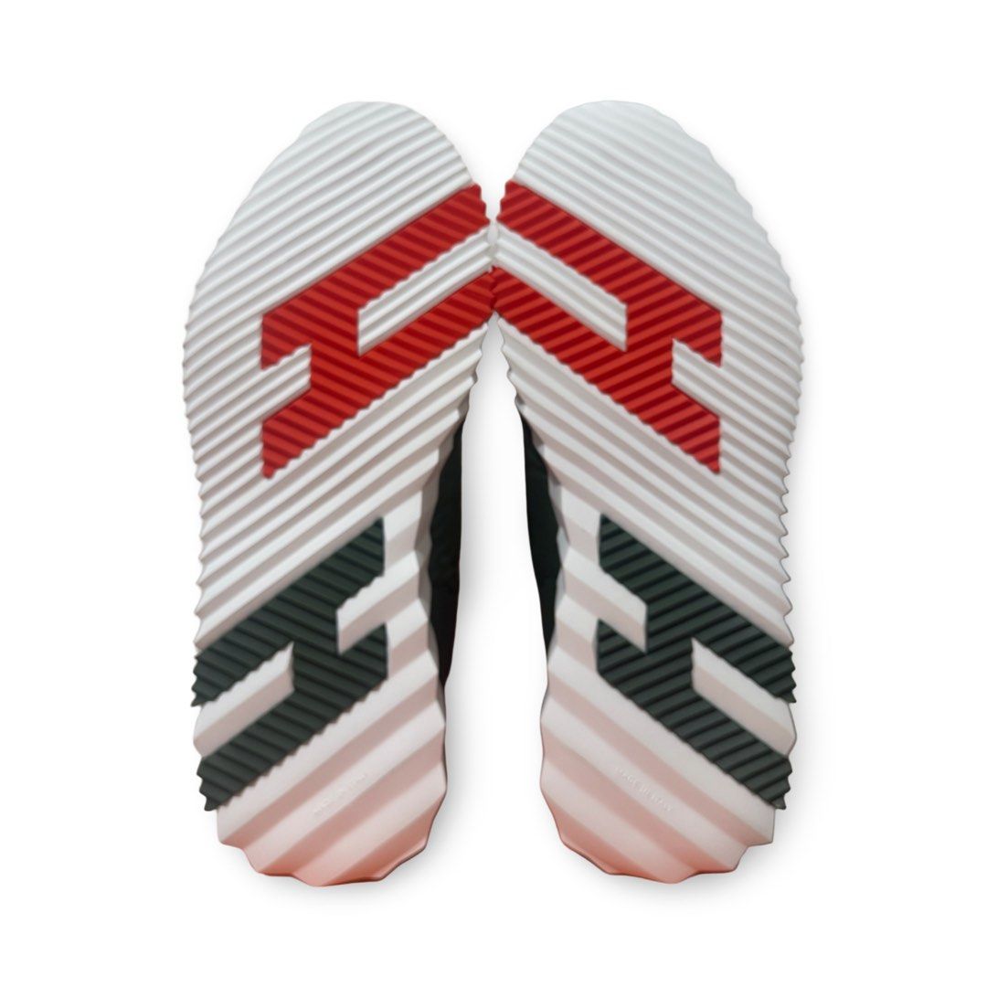 Hermes Bouncing Sneakers Matcha/Blanc (Category: Sneakers) located in Manila. Submitted by mrjalandoni (Listing ID 1437791547, Image 3). Description: - Authentic Hermes Bouncing sneakers -55k (php) - Colorway: Matcha/Blanc - Features white sole with red and black accents - Green and white upper - Size 42 - Includes original box, dust bags & extra strings .