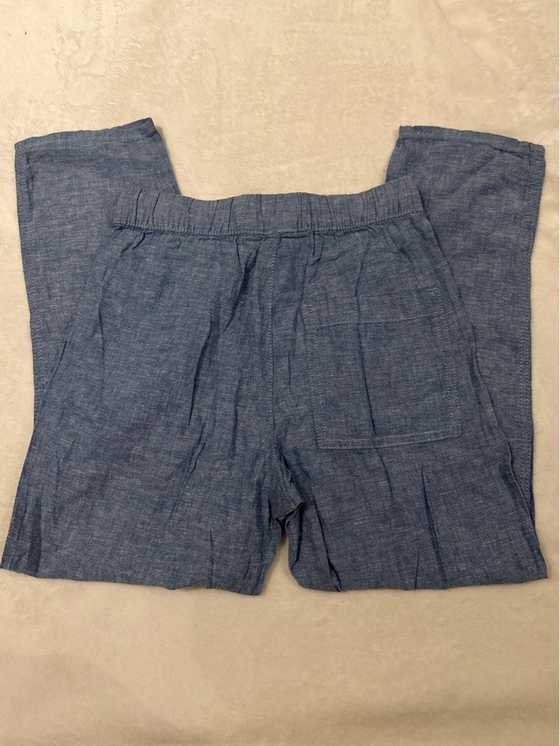 H&M Linen Blend Pants Kids (Category: Babies & Kids Fashion) located in Paranaque City. Submitted by missmargerrieal (Listing ID 1437929169, Image 3). Description: Original H&M Cotton Linen Blend Pants 💯 Brandnew but no more tags / Cut tag Size : 9-10t on tag Overruns but no issue.