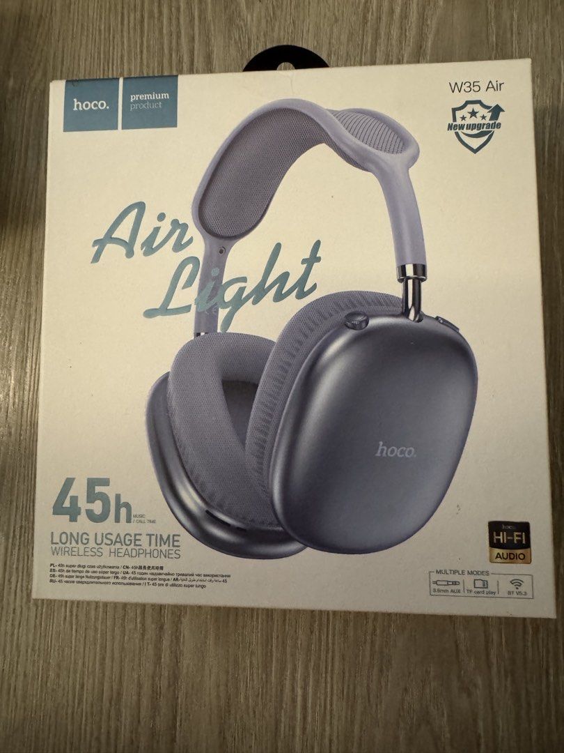 Hoco W35 Air Light Wireless Headphones