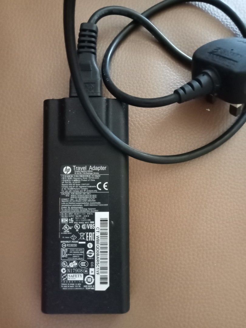 HP Travel Adapter Laptop Charger