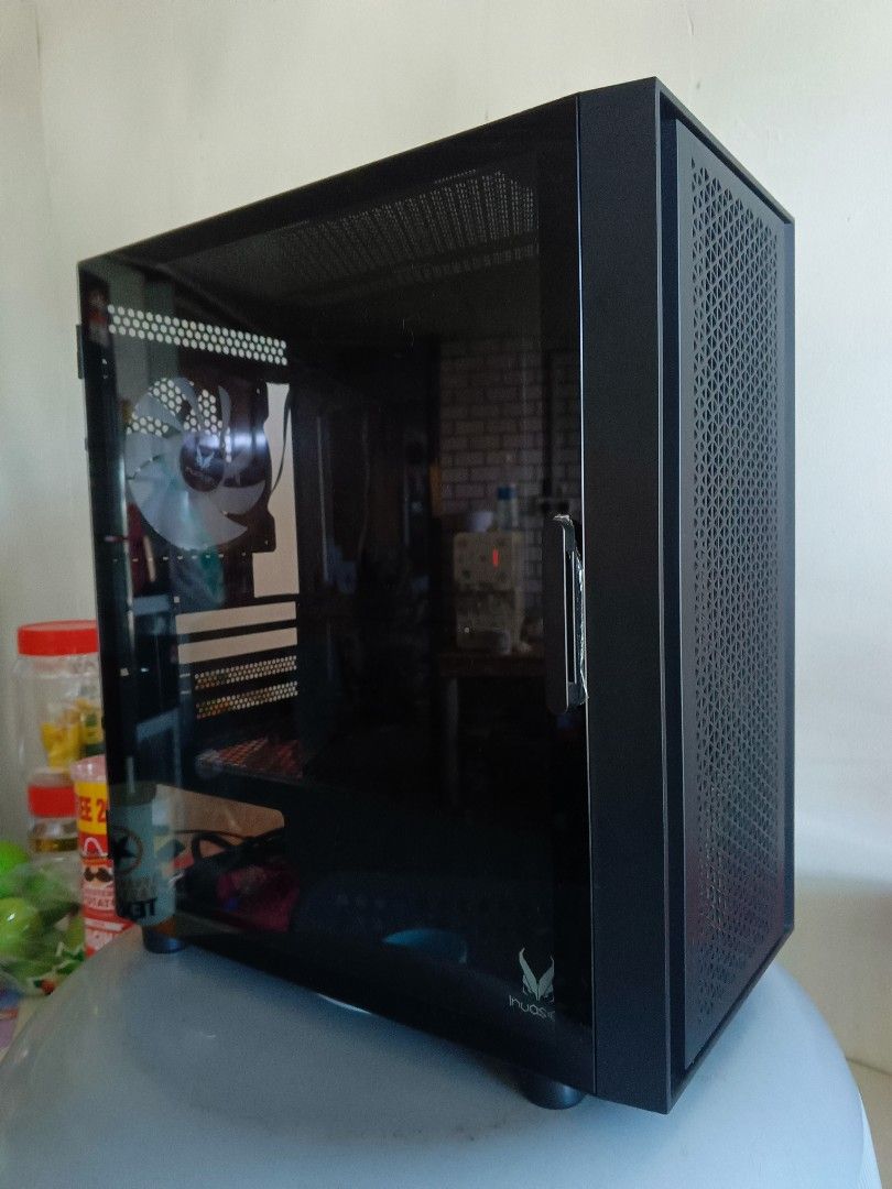 Invasion mATX PC Case | Black, Computers & Tech, Parts & Accessories ...