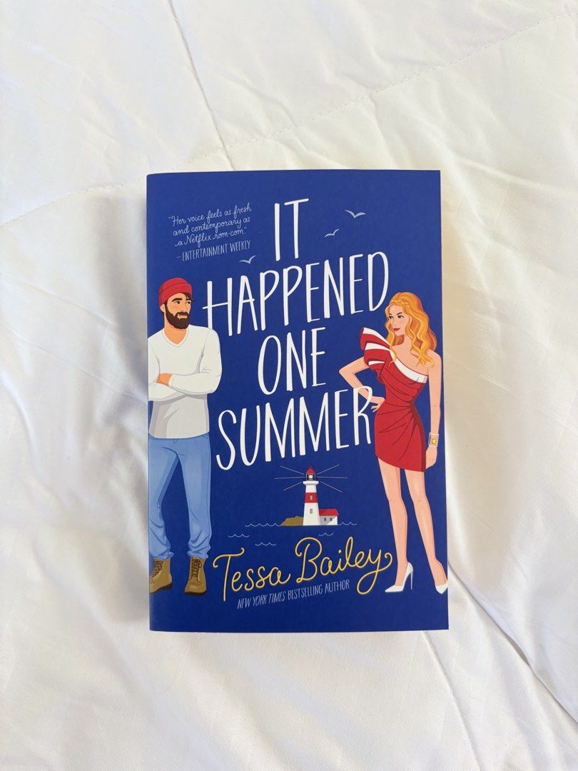 It Happened One Summer by Tessa Bailey (Category: Storybooks) located in Bulacan. Submitted by ks_declutter (Listing ID 1437926422, Image 1). Description: it happened one summer (srp: php 850) - slight crease on book spine - slight yellowing of pages — chat seller for more pictures :) mop: gcash mod: lalamove to be booked by buyer.