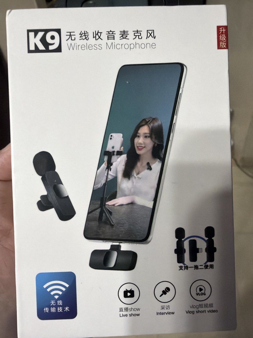 K9 Wireless Microphone - Brand New