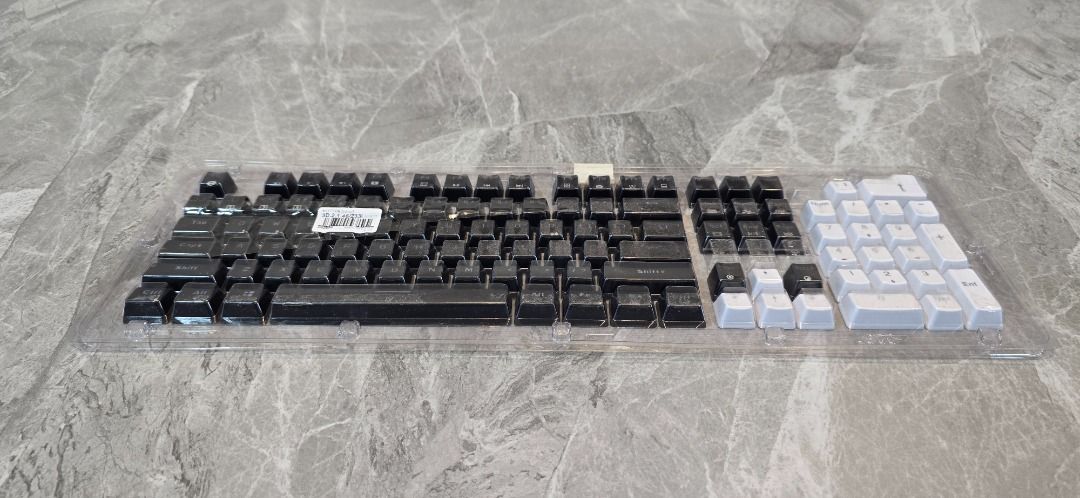 Black/White/Grey Keycaps Set483818703526963204