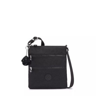 Kipling Keiko Crossbody mini bag (Category: Shoulder Bags) located in San Fernando. Submitted by decmd (Listing ID 1437767166, Image 1). Description: - Black Kipling crossbody bag - Multiple zippered compartments for organization - Detachable shoulder strap included - Comes with a small Kipling monkey charm - Square shape - Made of durable, water-resistant material - Perfect for everyday use.