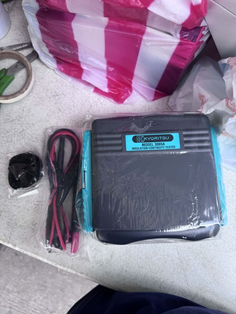Kyoritsu Megger Tester Specs: 3005a (Category: Everything Else Others) located in Manila. Submitted by joeyroque09 (Listing ID 1437776674, Image 3). Description: Kyoritsu Megger Tester Specs: 3005a Price: 25320.