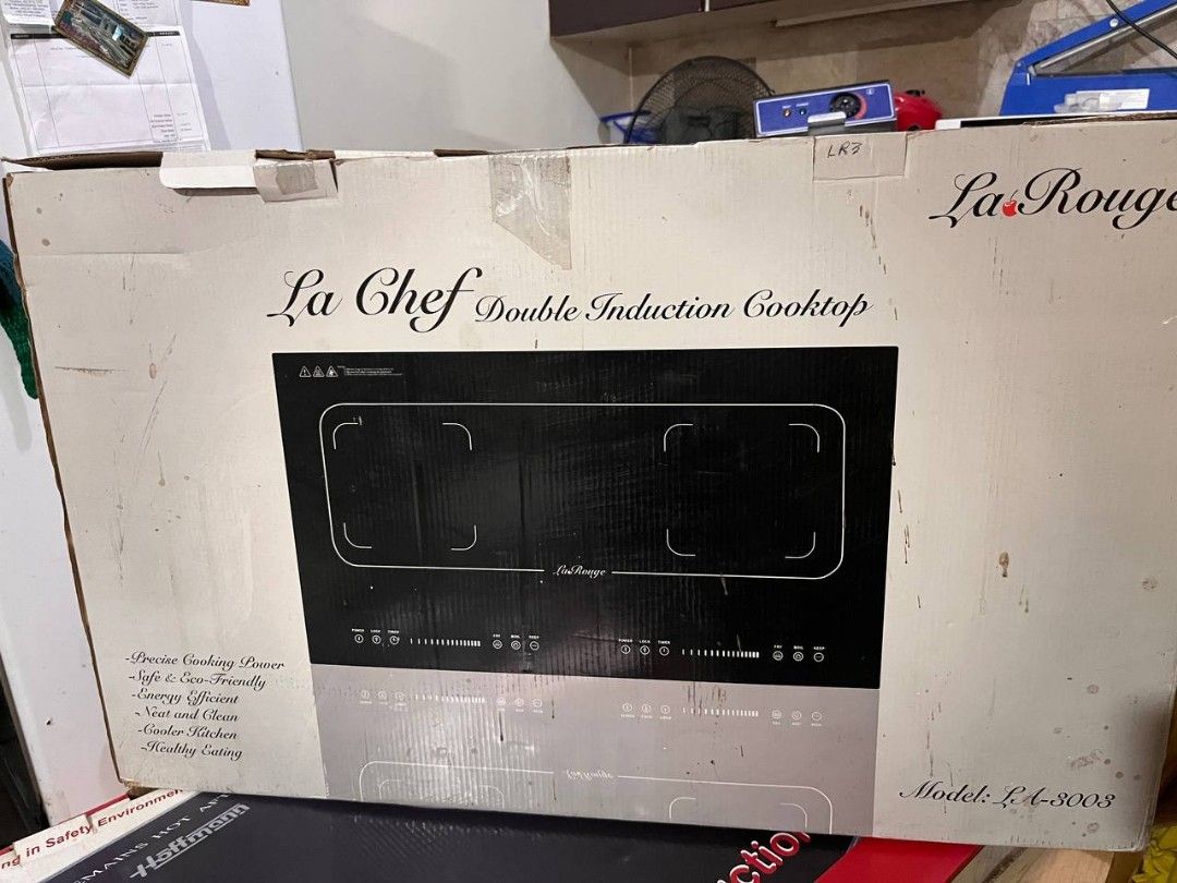 La Chef Double Induction Cooktop - La Rouge (Category: Cookers) located in Manila. Submitted by marygraceyyy (Listing ID 1437796140, Image 1). Description: Never been used RFS: need to declutter Pice is negotiable .