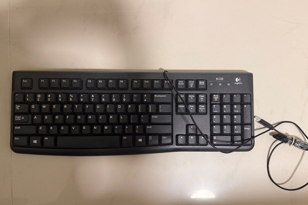 Logitech K120 Wired Keyboard - Spill Resistant454155561903728643