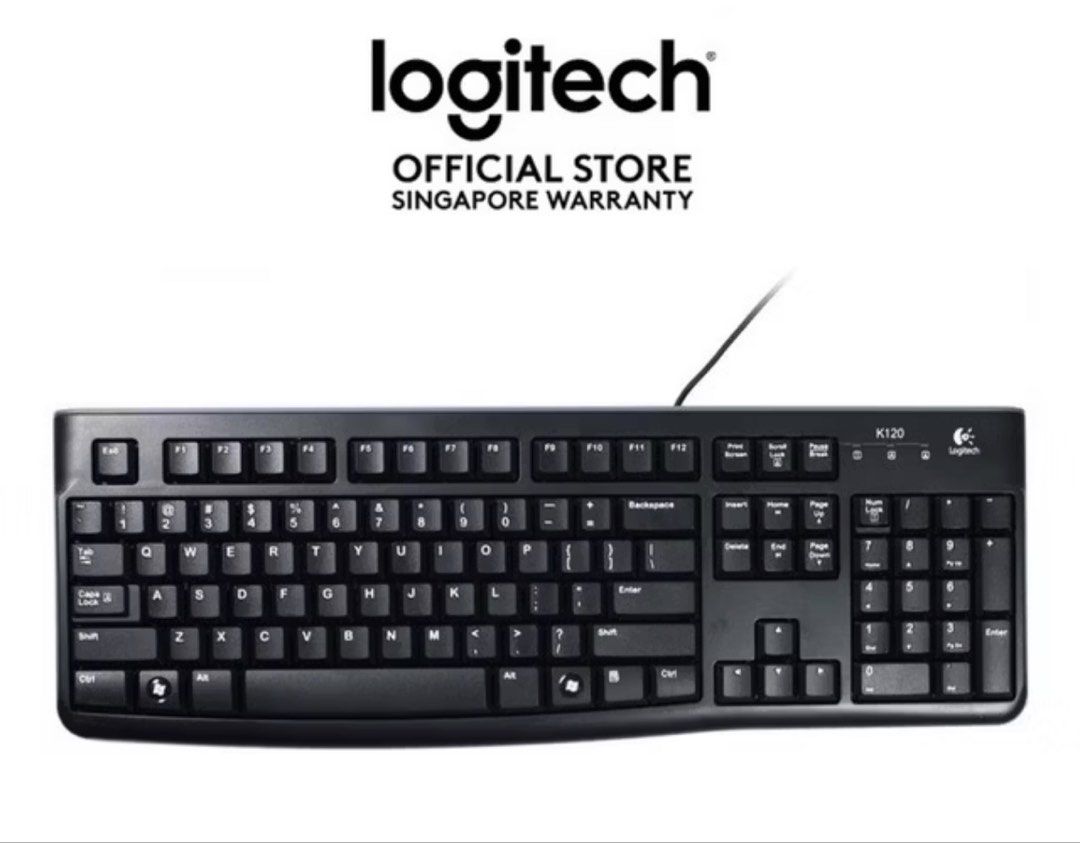 Logitech K120 Wired Keyboard - Spill Resistant454155561903728640