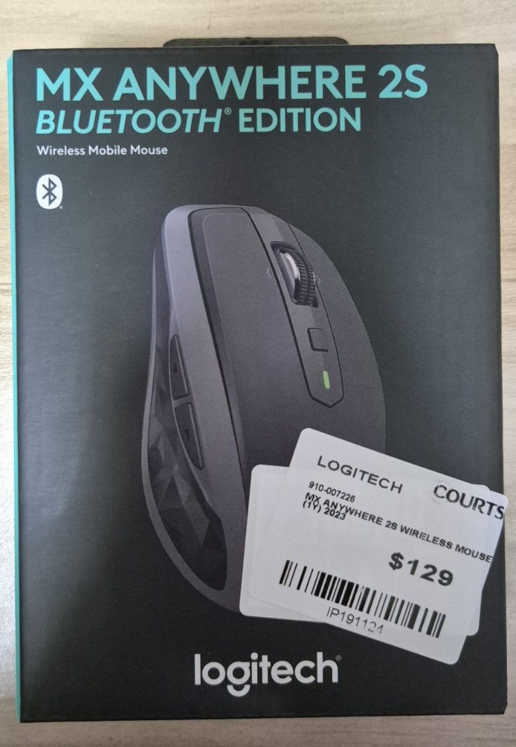 Logitech MX Anywhere 2S Bluetooth Wireless Mouse454485031938304000