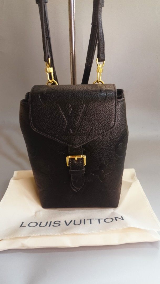 Lv backpack (Category: Luxury Bags & Wallets) located in Manila. Submitted by osaze_27japanbags (Listing ID 1437800440, Image 1). Description: Sale‼️Sale‼️Sale‼️ Lv backpack no flaws with code with dust bag size small kindly pm me.