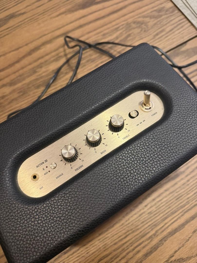 Marshall Acton III Bluetooth Speaker - Black473111453762867201