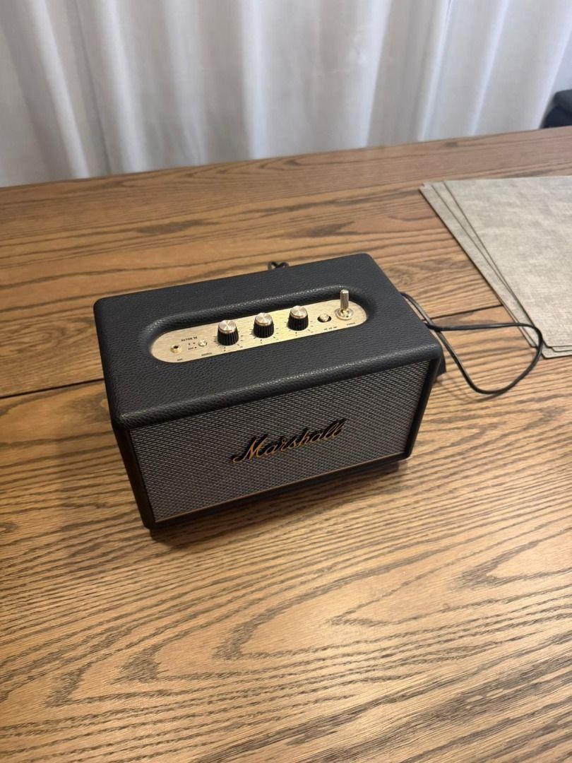 Marshall Acton III Bluetooth Speaker - Black