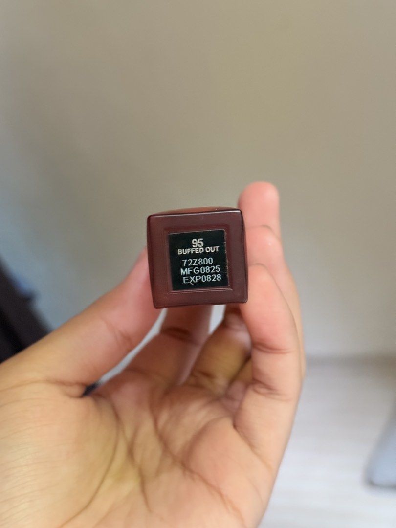 Maybelline Superstay Teddy Two Lipstick (Category: Makeup) located in San Miguel. Submitted by ace.pieces (Listing ID 1437845932, Image 2). Description: Maybelline Superstay Teddy Two lipstick in shade 95 Buffed Out..