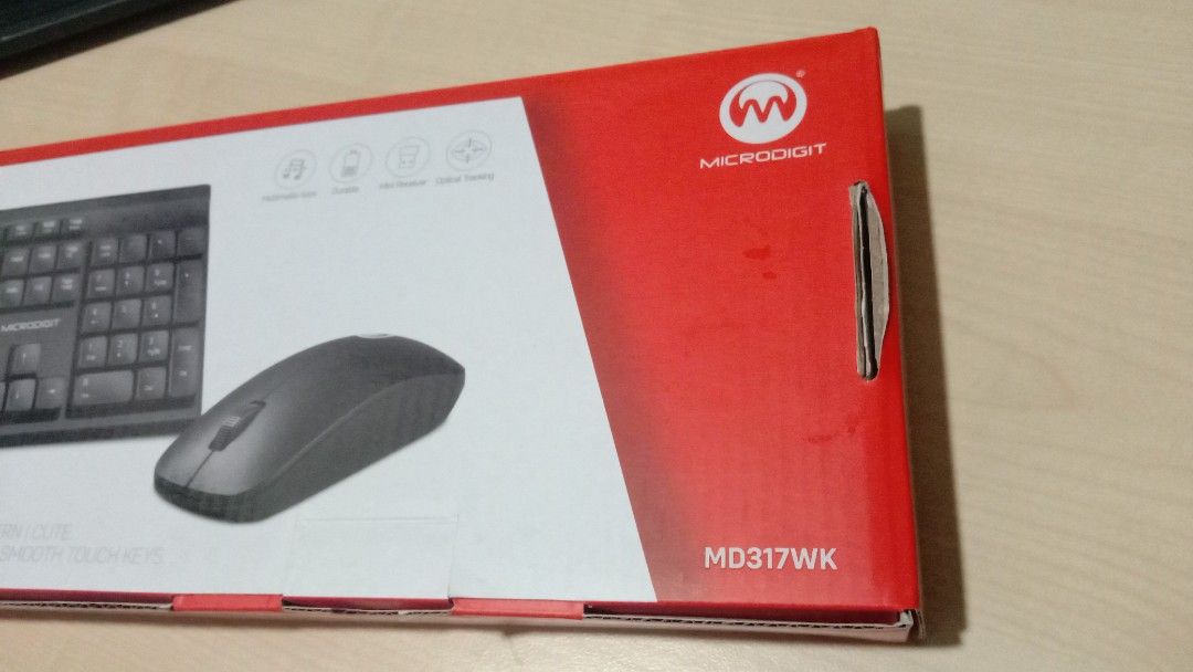 Microdigit MD317WK 2.4G Wireless Keyboard & Mouse Combo453645106205184001