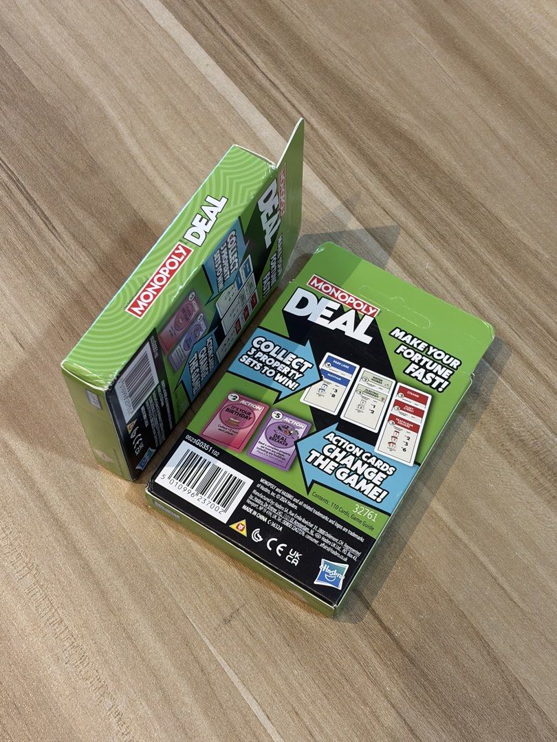 Monopoly Deal Card Game (Category: Board Games & Puzzles) located in Pasig City. Submitted by cash800 (Listing ID 1437901526, Image 2). Description: .