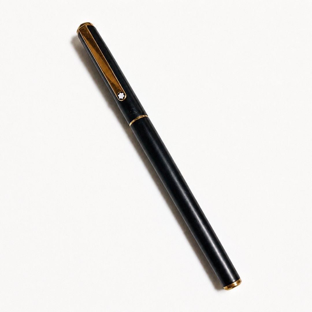 MONTBLANC NOBLESSE Slimline (Category: Luxury Accessories) located in Quezon City. Submitted by lobaman (Listing ID 1437936279, Image 1). Description: MONTBLANC NOBLESSE Slimline matt black 14k nib.