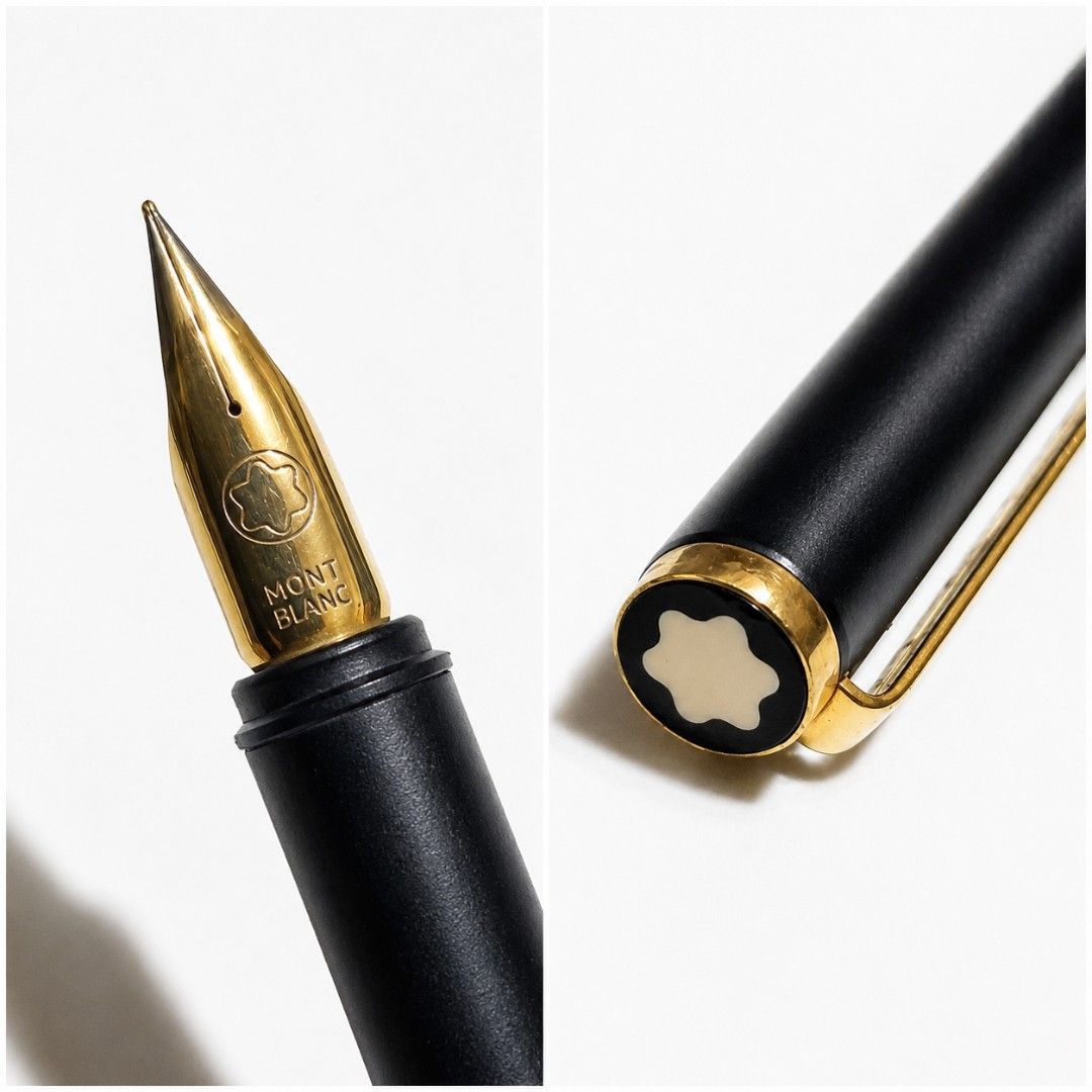MONTBLANC NOBLESSE Slimline (Category: Luxury Accessories) located in Quezon City. Submitted by lobaman (Listing ID 1437936279, Image 3). Description: MONTBLANC NOBLESSE Slimline matt black 14k nib.