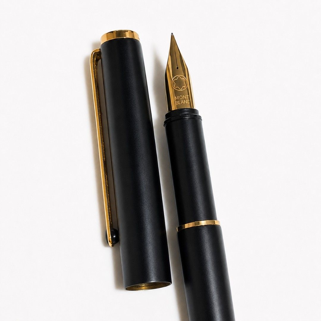 MONTBLANC NOBLESSE Slimline (Category: Luxury Accessories) located in Quezon City. Submitted by lobaman (Listing ID 1437936279, Image 2). Description: MONTBLANC NOBLESSE Slimline matt black 14k nib.