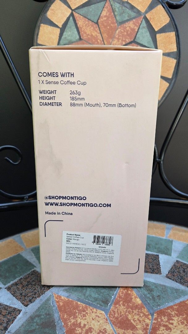 Montigo Sense Coffee Cup 16oz Mango454429909587732481