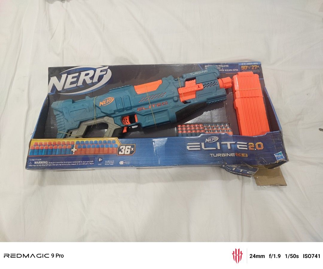Nerf elite 2.0 turbine CS - 18 (Category: Action & Battle Toys) located in Manila. Submitted by tochi090910 (Listing ID 1437820669, Image 1). Description: .