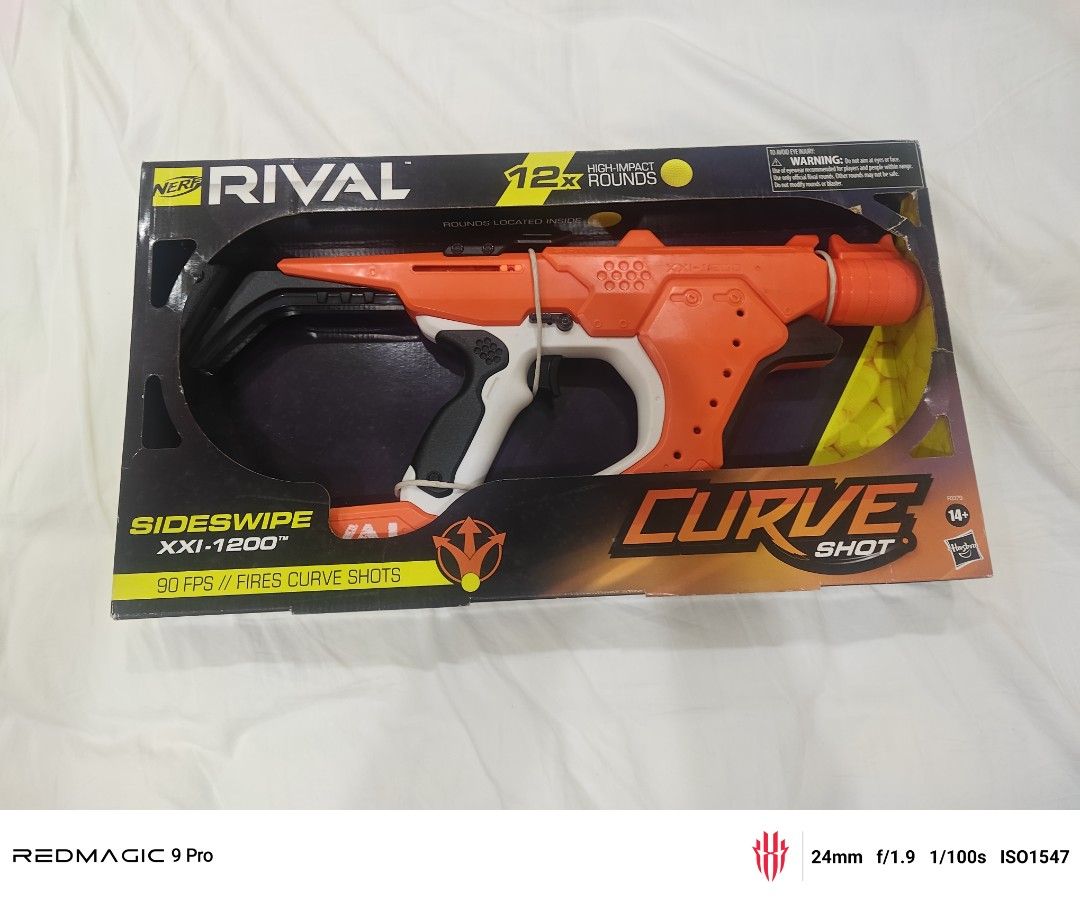 Nerf rival Curve shot XXI - 1200 blaster (Category: Action & Battle Toys) located in Manila. Submitted by tochi090910 (Listing ID 1437819260, Image 1). Description: .