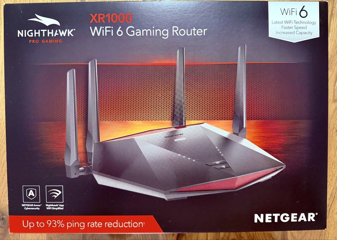NETGEAR Nighthawk XR1000 WiFi 6 Gaming Router