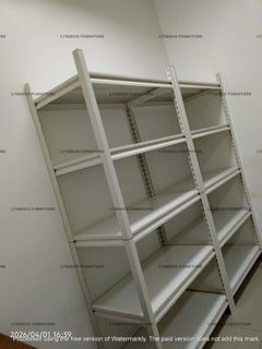 NEW STEEL RACK OFFICE PARTITION FURNITURES, Furniture & Home Living ...
