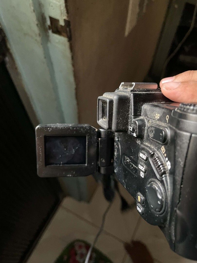 Nikon Coolpix Camera with Lens Cap (Category: Cameras) located in Valenzuela. Submitted by octobow (Listing ID 1437910964, Image 3). Description: Nikon coolpix 5700 Defective or for parts with wide angle lens converter Sira Lcd, rubber pads degrade lens dumi. Selling as defective 700 No return, just decluttering.