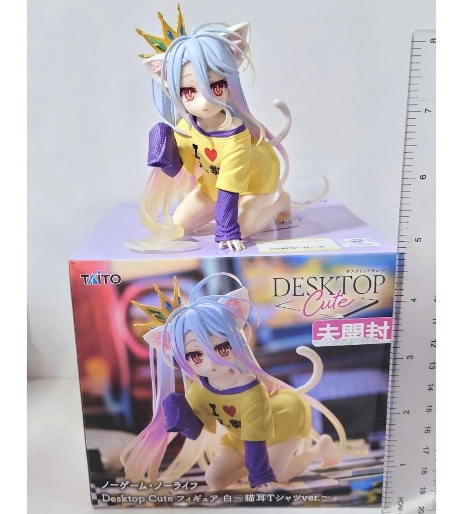 No Game No Life Official Anime Figure Desktop Cute Shiro (Opened Once) + Clearfile Folders 2pcs set (Category: Toys & Games) located in Lubao. Submitted by lissysylcliffe (Listing ID 1437919233, Image 2). Description: Payment: Gcash/Maya/Bank-transfer Shipping: J&T /Spx /or Flash Express.