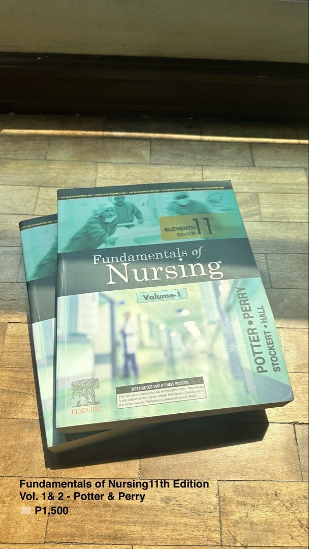 Nursing Books for sale! (Category: Textbooks) located in Paranaque City. Submitted by mgs.c (Listing ID 1437826577, Image 2). Description: Moving Out Sale: Nursing School Edition! 🩺📚 Selling some of my nursing books from 1st year onwards for a very low price! (some are free) Slightly used, while some are still good as new! I also have more: • nursing/duty essentials • school supplies • random dorm/condo finds just pm me if interested! 📍 Meet-u