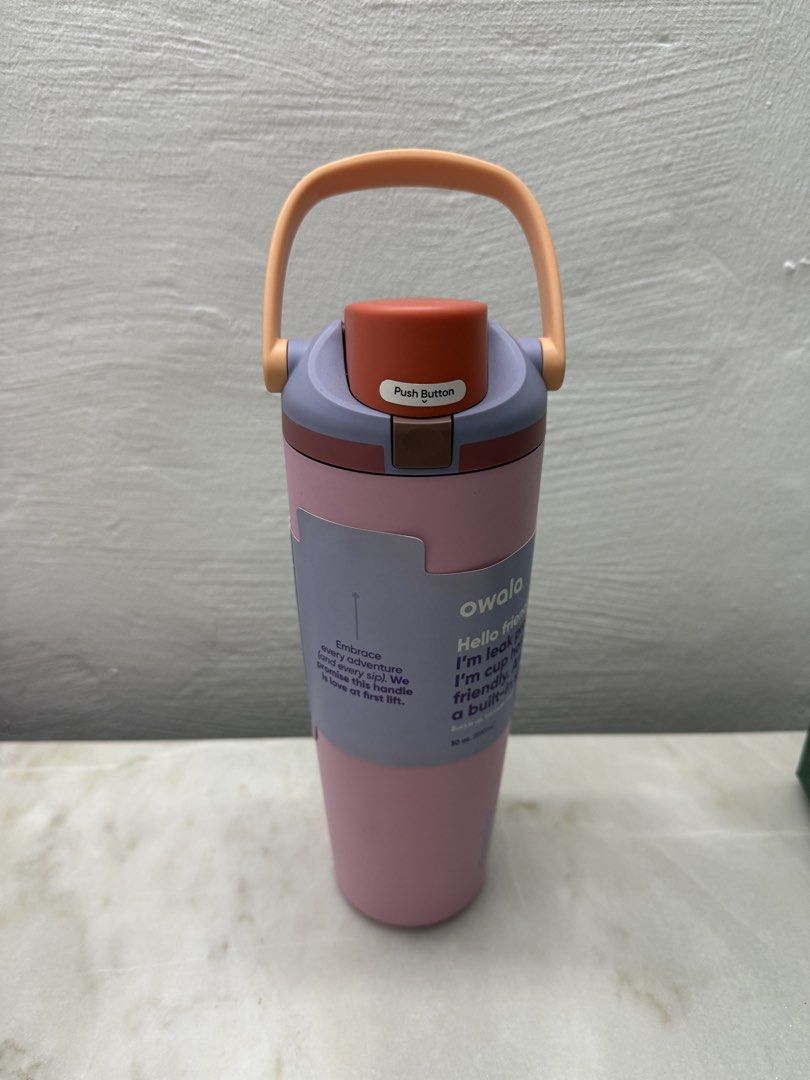Owala FreeSip Insulated Water Bottle - Pink