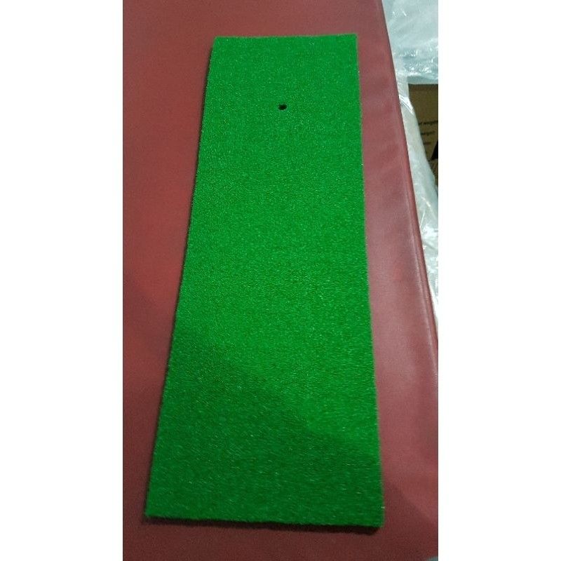PGM Golf Portable Hitting Mat 30x90 cm (Category: Golf) located in Quezon City. Submitted by whizdepot (Listing ID 1317240604, Image 2). Description: PGM Golf Mat Hitting Pad Practice (30*90 cm) Plant Height: 8mm Material: (Grass): PP Base: 10mm EVA Size: 30x90 cm *Perfect for personal practice and Driving Range. *【Not affected by the weather】Practice your game anytime, anywhere, indoor and outdoor, no need to install, swing anytime. *【Enjoy the 