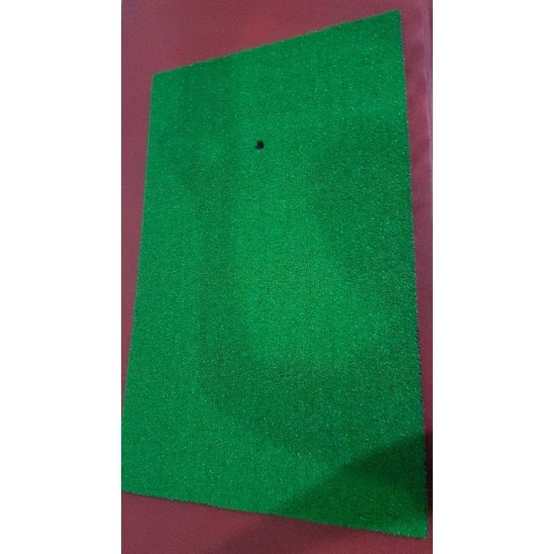 PGM Golf Portable Hitting Mat 50x80cm (Category: Golf) located in Quezon City. Submitted by whizdepot (Listing ID 1317237352, Image 3). Description: PGM Golf Hitting Mats Practice Mats Indoor/Outdoor Multi-Function Mini Golf Personal Swing Mats. Size 50 x 80cm Mat Thickness: 1.5cm *With hole for rubber tee. * Easy to carry, you can practice your golf skills at any time. *High-quality lawn, sunscreen does not fade, anti-aging. *High elastic EVA bo