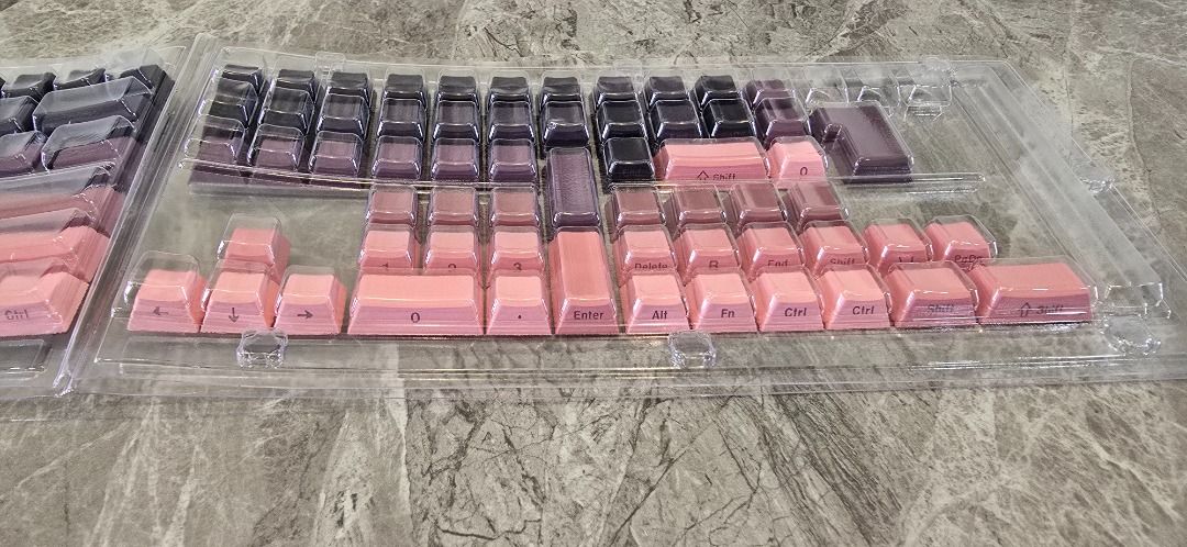 Pink Gradient Side-Printed Keycap Set453761177402091527