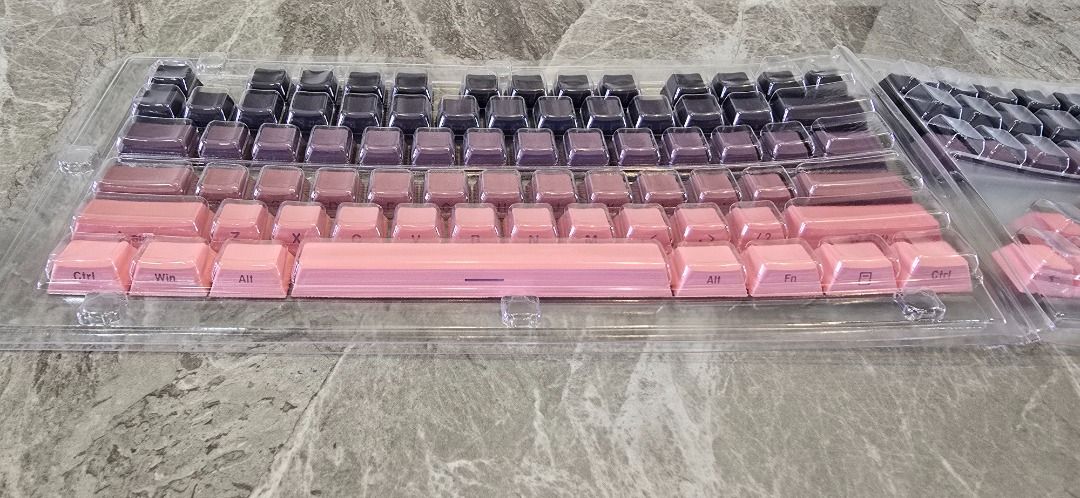 Pink Gradient Side-Printed Keycap Set453761177402091526