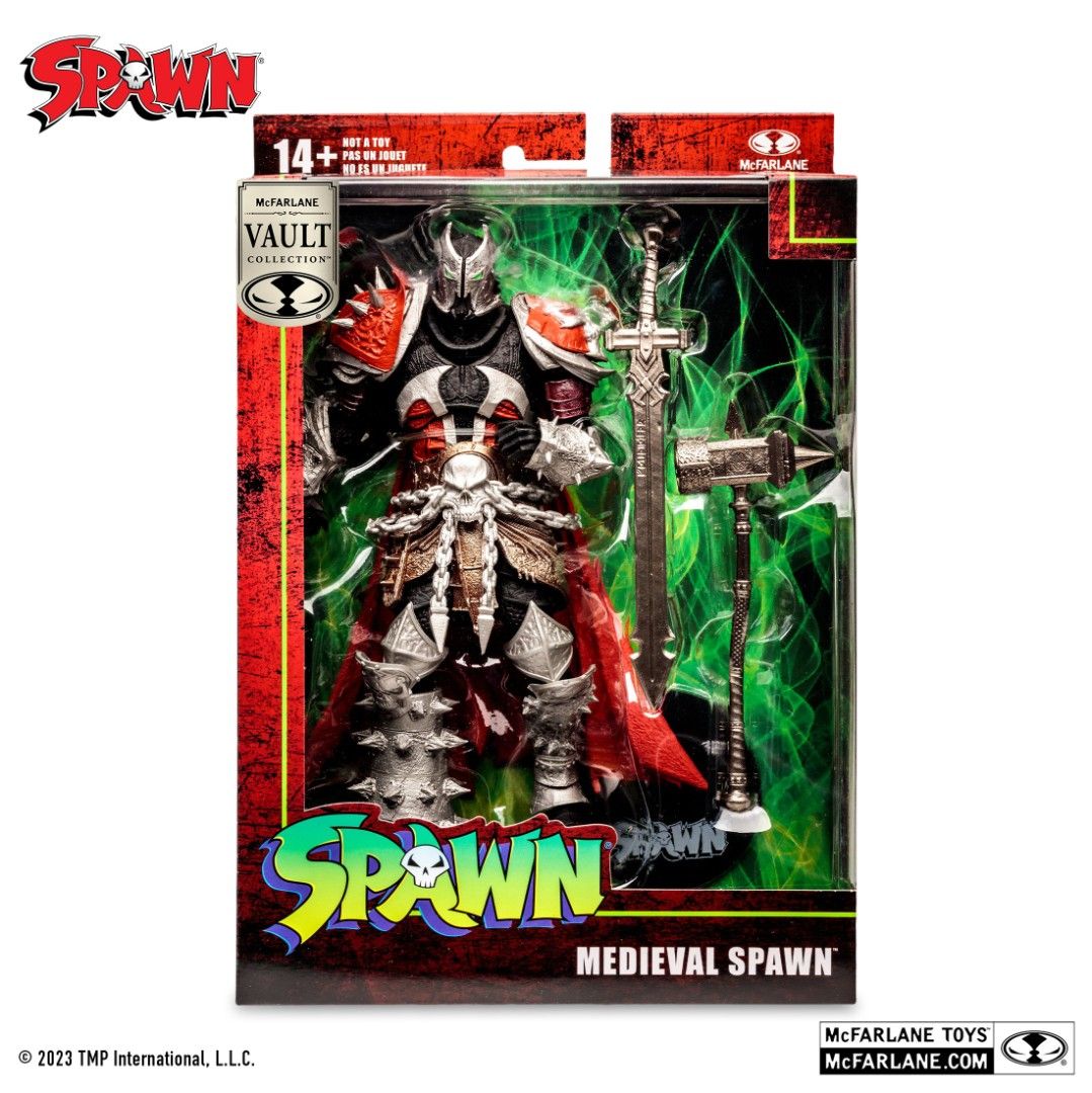 PO DP - Medieval Spawn | McFarlane Toys Vault Collection | DC Multiverse (Category: Figurines & Statues) located in Manila. Submitted by jangfigz (Listing ID 1437908127, Image 2). Description: This listing is for pre-order. Please do not order if wait time is a concern for you. 1650 PO ea. 200 DP per slot. no DP = no order. 🔥 ETA - Q3 2026 💳 payments via BDO 📌 Sta Mesa, Manila 🚚 LBC / Lalamove ⚠️* full payment within 3 days of invoice - to be