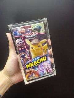 Detective Pikachu Sun and Moon Japanese Booster Pack, Hobbies & Toys, Toys  & Games on Carousell