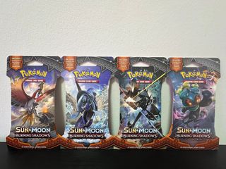 pokemon booster pack tin S&M Burning Shadows Sleeved – Loose Packs Trading Co main image 1