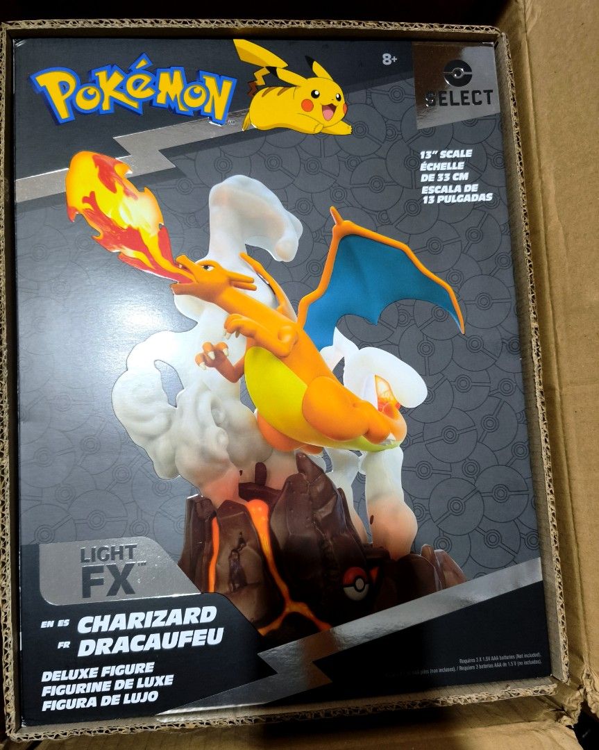 Pokémon Charizard Deluxe Collector Statue (Category: Figurines & Statues) located in Manila. Submitted by daily.tipid (Listing ID 1437794195, Image 1). Description: Pokémon Charizard Deluxe Collector Statue 13 inch with light up function 3,899 LBC,jnt or lalamove 💳 Flexible payment terms / installment available 🔁 We also accept trade-ins for Pokémon Slabs, LEGO, Hot Toys, P.O.P Maximum or Nendoroids 💬 Prices are ALSO negotiable WITHIN REASONAB