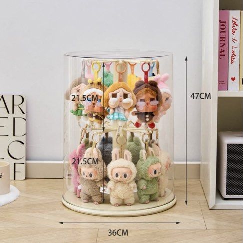Pop Mart Rotating Hanging Storage Box Display Case