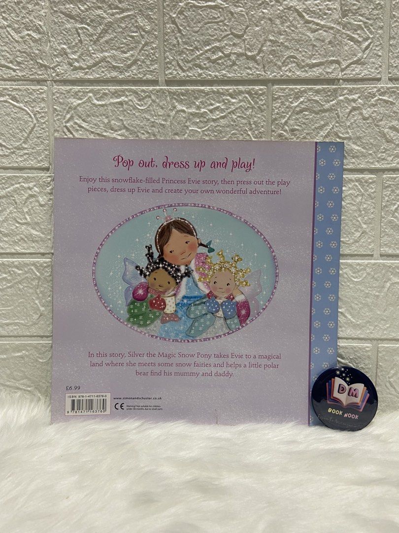 Princess Evie’s Ponies (Category: Storybooks) located in Caloocan City. Submitted by dmbooknook (Listing ID 1437872301, Image 2). Description: - Like new condition, incomplete press-out - Large Premium Paperback - Colorful & Beautiful Illustrations 📌 𝘈𝘭𝘭 𝘪𝘵𝘦𝘮𝘴 𝘢𝘳𝘦 𝘤𝘳𝘰𝘴𝘴𝘱𝘰𝘴𝘵𝘦𝘥. 𝘍𝘪𝘳𝘴𝘵 𝘵𝘰 𝘱𝘢𝘺/𝘤𝘰𝘯𝘧𝘪𝘳𝘮 𝘨𝘦𝘵𝘴 𝘵𝘩𝘦 𝘣𝘰𝘰𝘬. 📌 𝘉𝘰𝘰𝘬𝘴 𝘢𝘳𝘦 𝘱𝘳𝘦-𝘭𝘰𝘷𝘦𝘥 𝘢𝘯𝘥 𝘮𝘢𝘺 𝘩𝘢𝘷𝘦 𝘧𝘭𝘢𝘸𝘴 𝘭𝘪𝘬𝘦 𝘵�