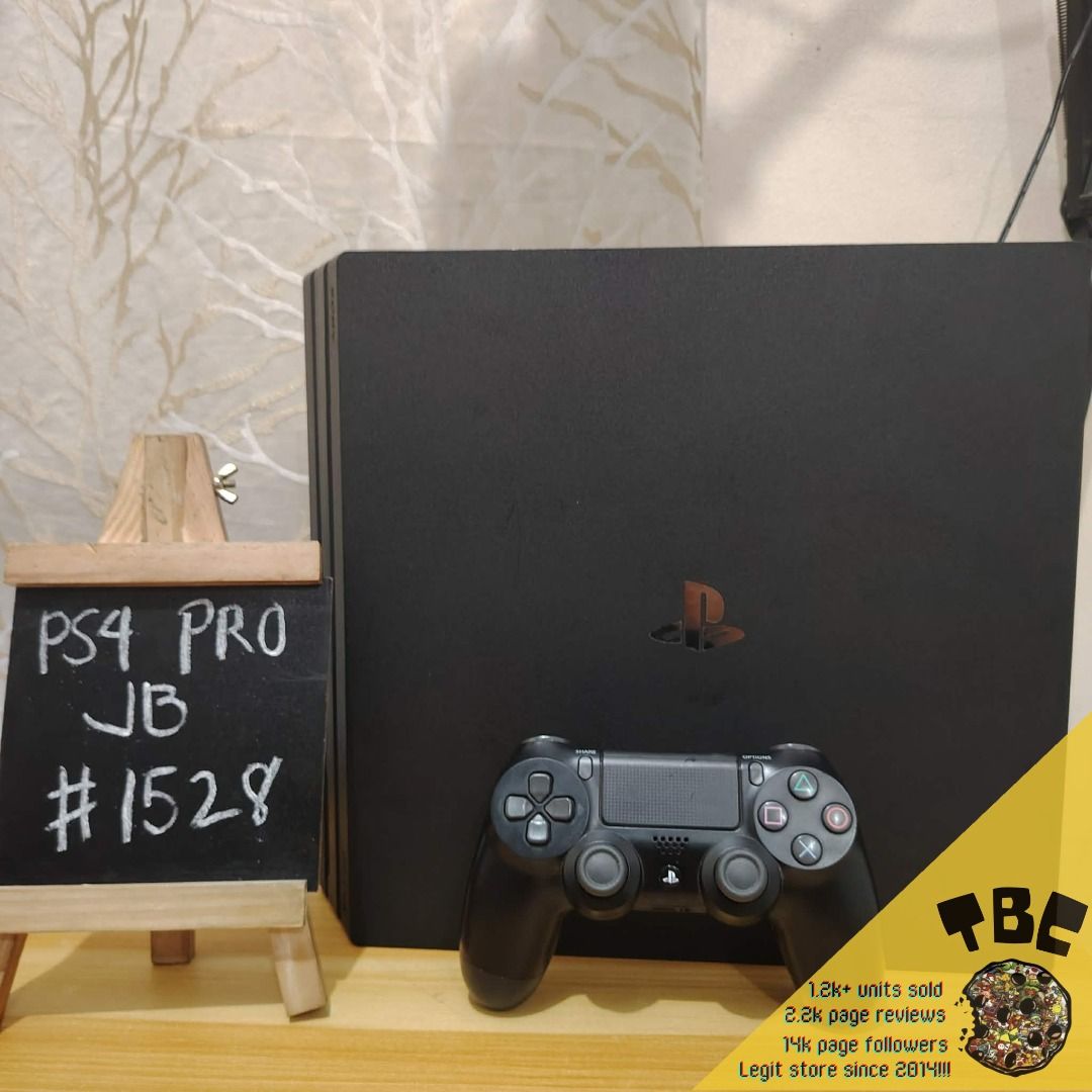 PS4 Pro 1TB JB pupunuin na ng games! (Category: PlayStation) located in Paranaque City. Submitted by thebiskwitcompany (Listing ID 1437835333, Image 1). Description: #1528 PS4 Pro 1TB JB pupunuin na ng games! P12495 only -Complete with Unit, controller, HDMI Cable, Power Cable, usb cable -no issue (wifi. Games,hdmi,ghost movement etc) -1 original DS4 Controller -Like New Condition PA! -Pupunuin na ito ng games po pm us for list! Shipping through 