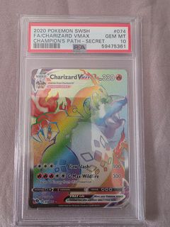 Charizard vmax rainbow For Sale | Toys & Games | Carousell Singapore