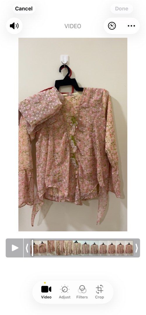Qiszar Poppy S (Category: Traditional & Ethnic wear) located in Kuala Lumpur. Submitted by tofufas (Listing ID 1437796103, Image 3). Description: - worn only once - dry clean - price include postage.