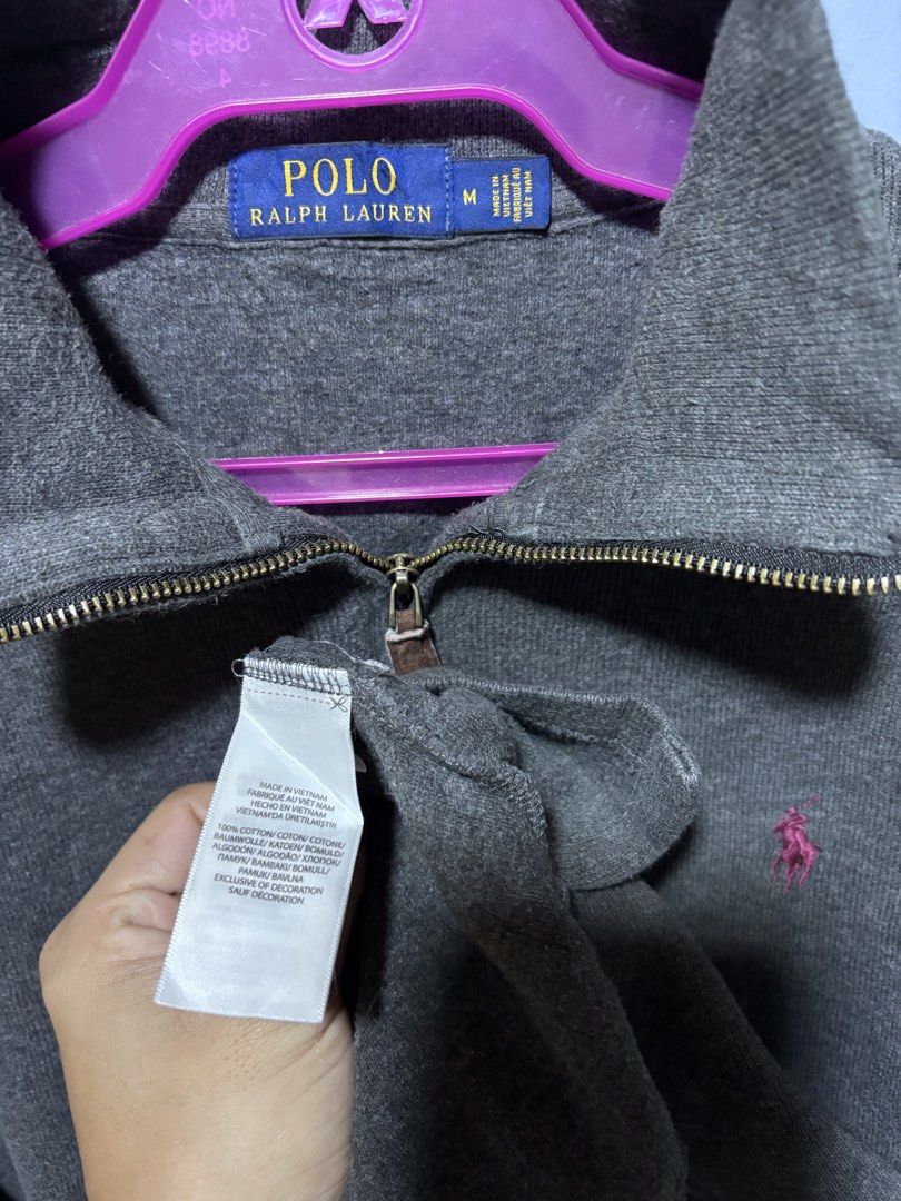 Ralph Lauren Quarter Zip (Category: Coats, Jackets and Outerwear) located in Noveleta. Submitted by nep21 (Listing ID 1437879086, Image 2). Description: Ralph Lauren QZip Size 23”Wx27”L Excellent Condition Selling for 3,500 pesos Noveleta,Cavite location Shipping J&T,Lalamove or LBC.