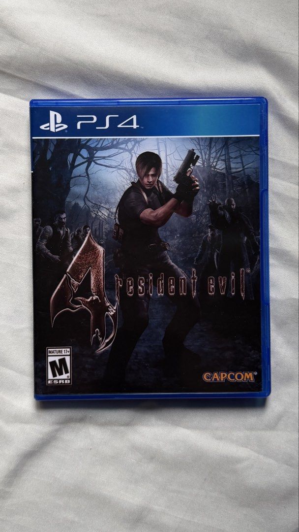 Resident Evil 4 2005 - PS4 (Category: PlayStation) located in Dagupan City. Submitted by techstep (Listing ID 1437772568, Image 1). Description: Resident evil 4 2005 - Tested 100% Working - Replacement cover - 600 only!! Meetup at Sm Dagupan. Can do ship via J&T .