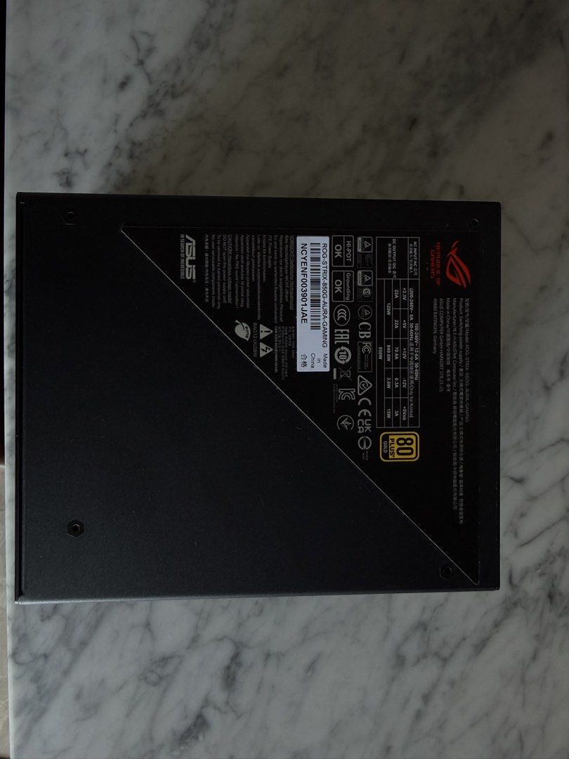 Rog Strix aura 850w power supply453660729368258562